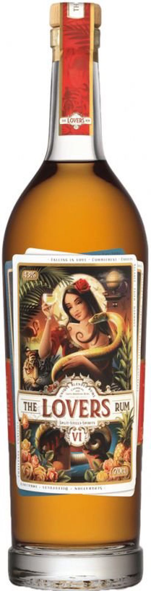 The Lovers Rum 0,7l 43%