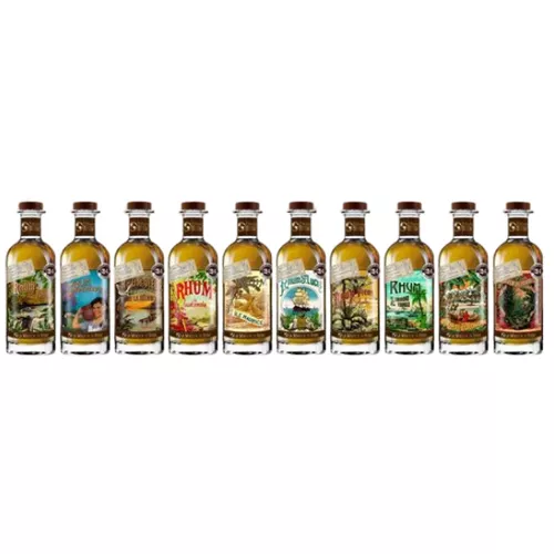 La Maison Du Rhum No.4 sběratelský set 10x 0,7 l