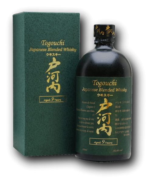 Togouchi 9YO WHISKY 40% 0,7L