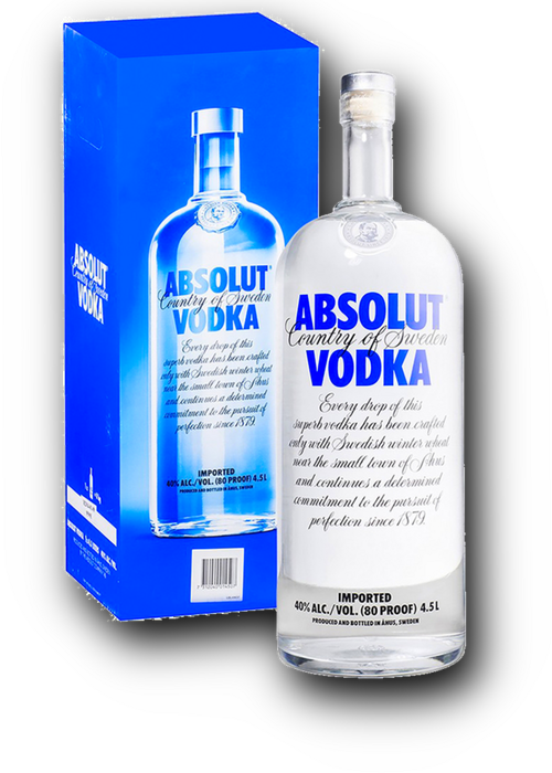 Absolut Vodka 40% 4,5L