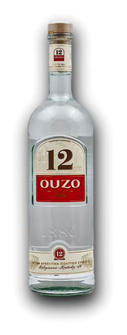 Ouzo 12 40% 1,0L