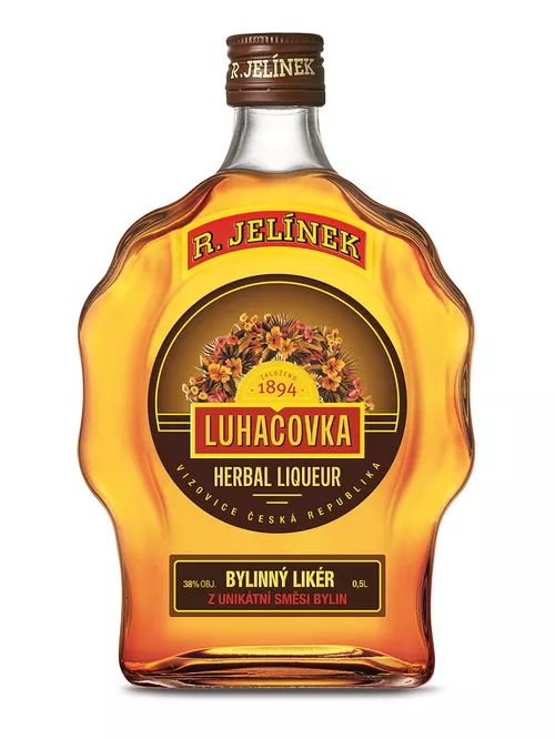Luhačovická bylinná 38% 0,5l (holá láhev)