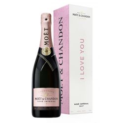 Moët & Chandon Imperial Brut Rosé I LOVE YOU 0,75 l v dárkové krabičce