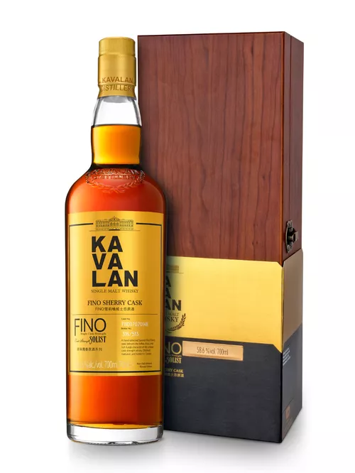 Kavalan Solist Fino Sherry Cask Strength 58,6% 0,7l (tuba)