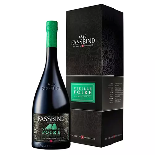 Fassbind Vieille Poire 40% 0,7 l (holá láhev)