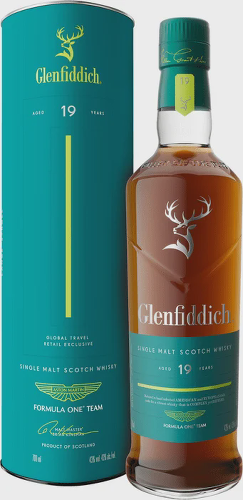 Glenfiddich 19 yo Aston Martin 43% 0,7l