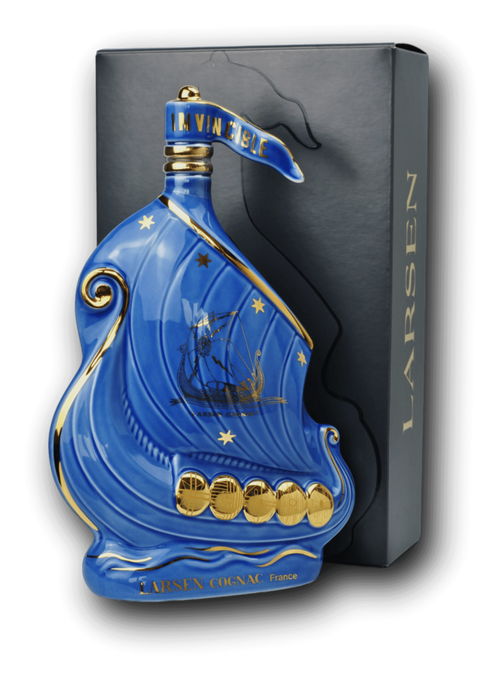 Larsen Invincible Sky Blue Keramická Láhev 40% 0,7L