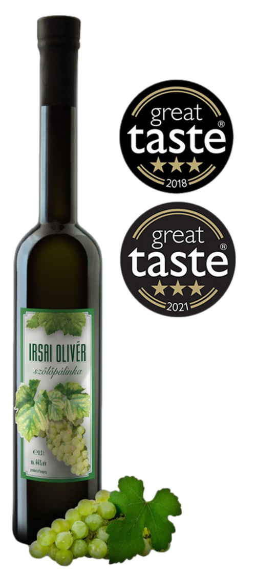 Szicsek Irsai Olivér Szőlőpálinka - Hroznovice 44% 0,5L