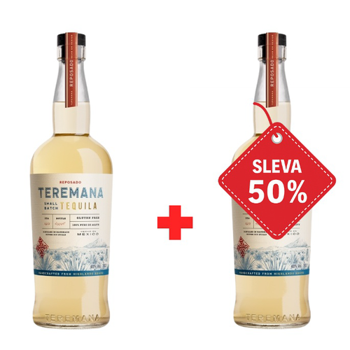 Teremana Reposado„The Rock“ Johnson 40% 0,7L AKCE 1+1 s druhou lahví za polovinu