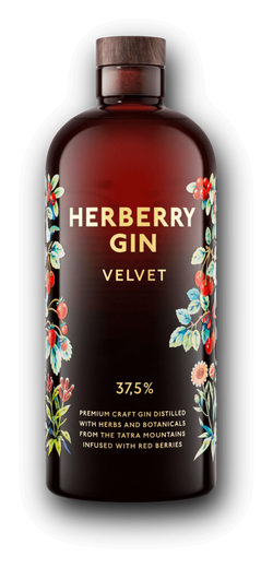 Herberry Gin Velvet 37,5% 0,7L