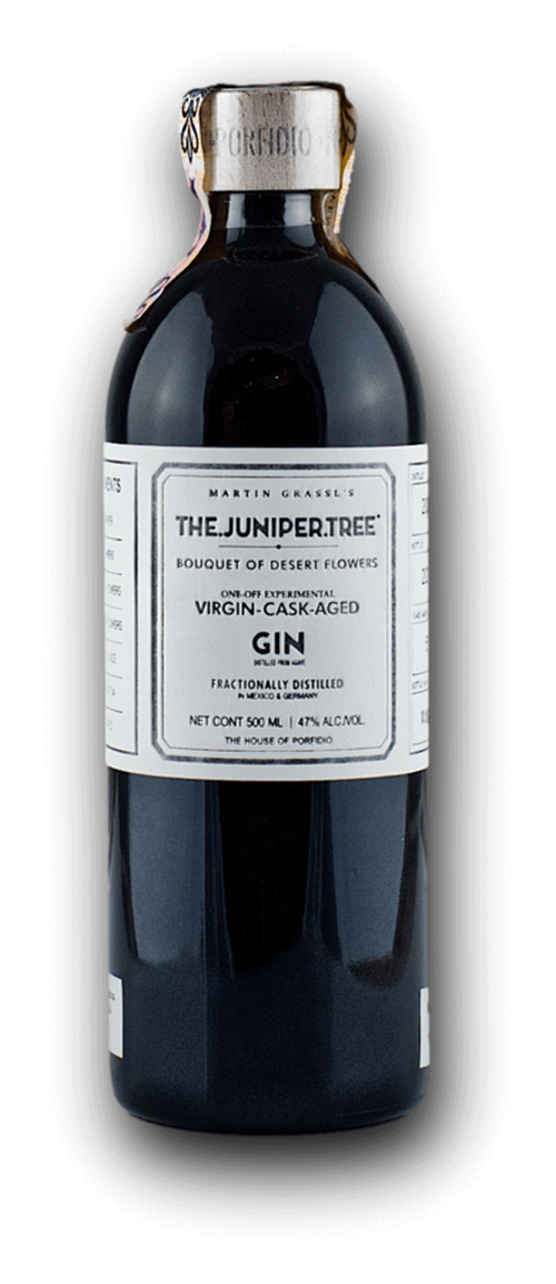 Porfidio The Juniper Tree Gin Añejo Extra 47% 0,5L