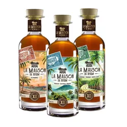 La Maison Du Rhum XO Set 3x0,7 l