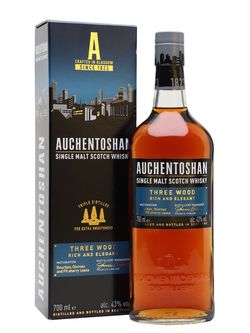 Auchentoshan Three Wood Whisky 43% 0,7 l (tuba)