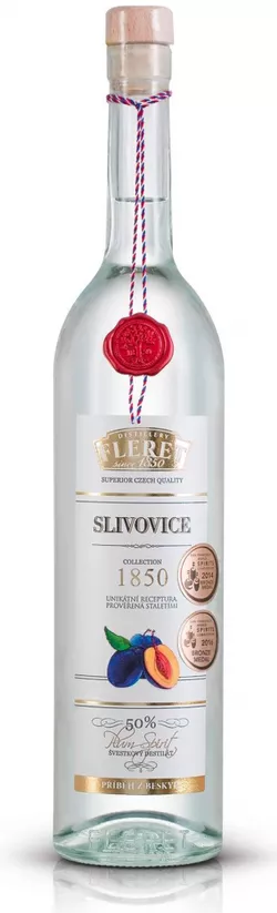 Fleret Distillery Fleret Collection 1850 slivovice 50 %  0,7 l
