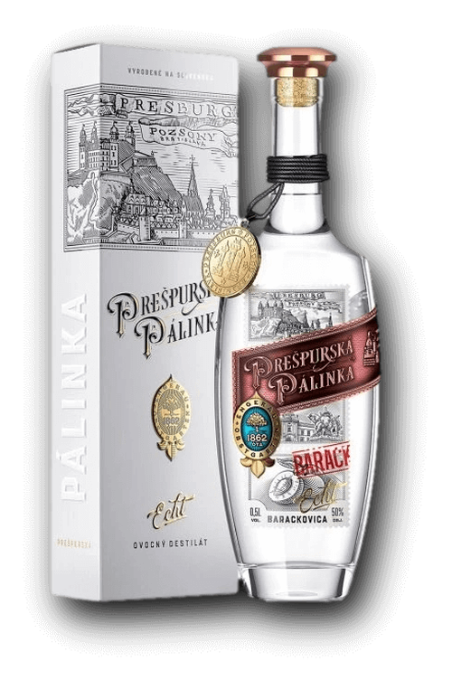 Prešpurská Pálinka Barackovica 50% 0,5L