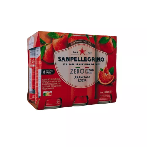 Sanpellegrino Aranciata Rossa ZERO 6x330 ml