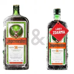 Jägermeister 3L + 1,75L ZDARMA