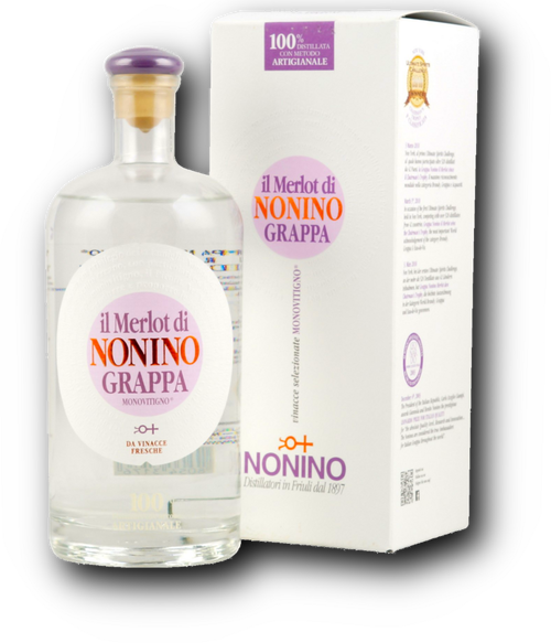 Nonino Grappa Merlot 41% 0,7l