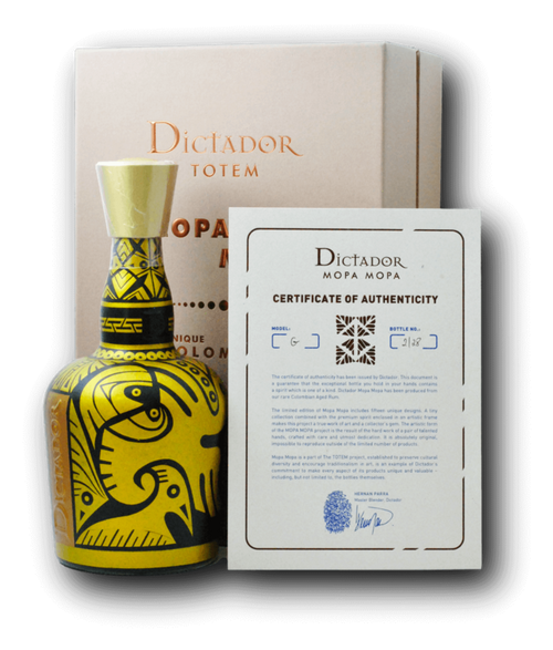 Dictador Totem, Mopa Mopa 1982, Model "G" 40% 0,7L