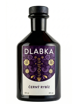 Dlabka Černý rybíz 25% 0,5l