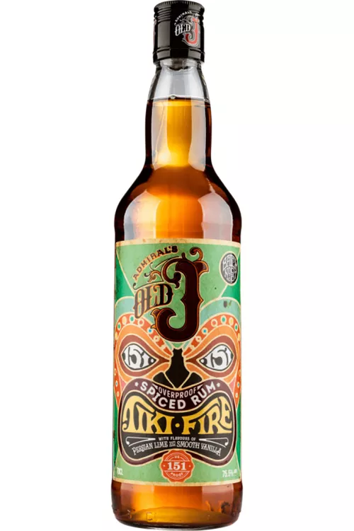 OLD J TIKI FIRE 75,5% 0,7 l