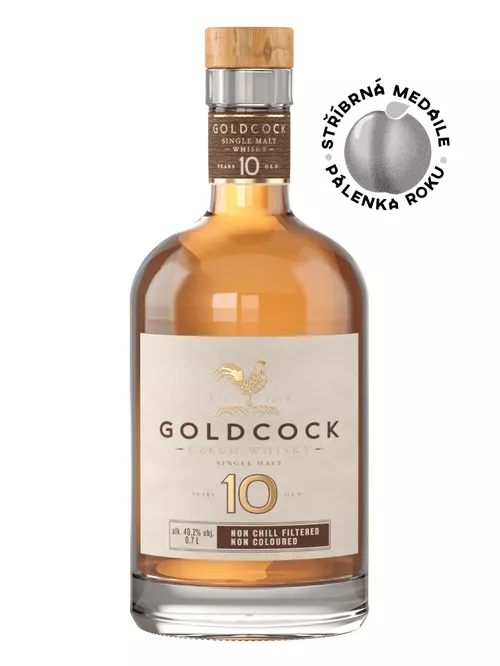 GOLDCOCK Single Malt 10yo 49,2% 0,7l (holá láhev)