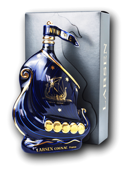 Larsen Invincible Night Blue Keramická Láhev 40% 0,7L