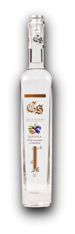 Chateau Selešťany Slivovica – Slivka Stanley 52% 0,5L