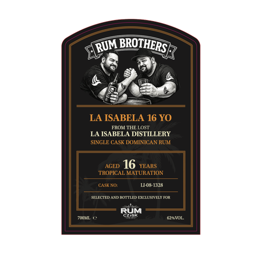 Rum Brothers La Isabela 16y 0,7l 62% L.E.