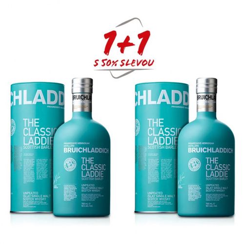 Bruichladdich The Classic Laddie 0,7l 50% AKCE 1+1 s druhou lahví za polovinu