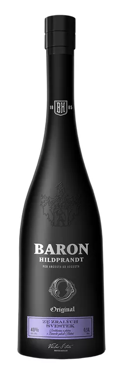 Baron Hildprandt Ze Zralých Švestek 40 % 0,5 l