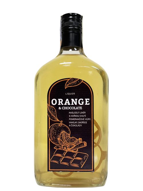 Beskydská likérka Beskydský Orange & Chocolate 35% 0,7l