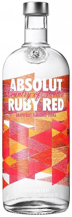 Absolut Ruby Red 40 % 1 l