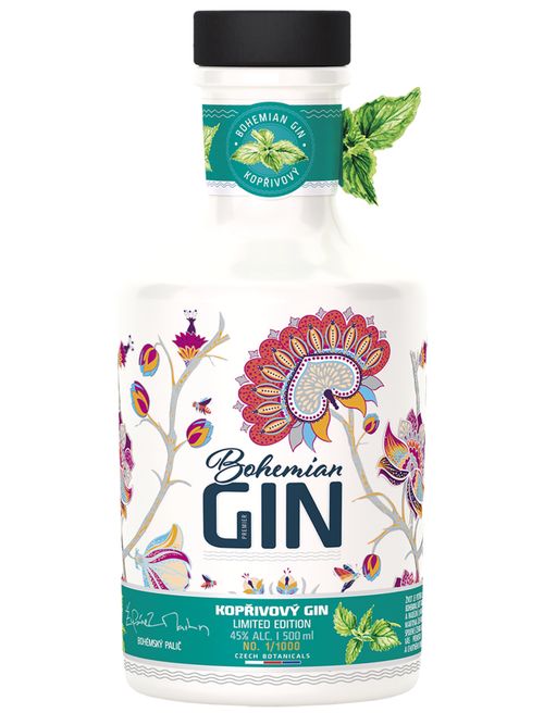 Žufánek Bohemian Gin Kopřivový 45% 0,5l