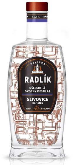 Radlík Slivovice Karlátka 0,5l 45%