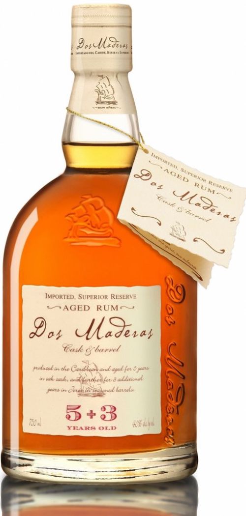 Dos Maderas Rum 5 + 3 8y 0,7l 37,5%