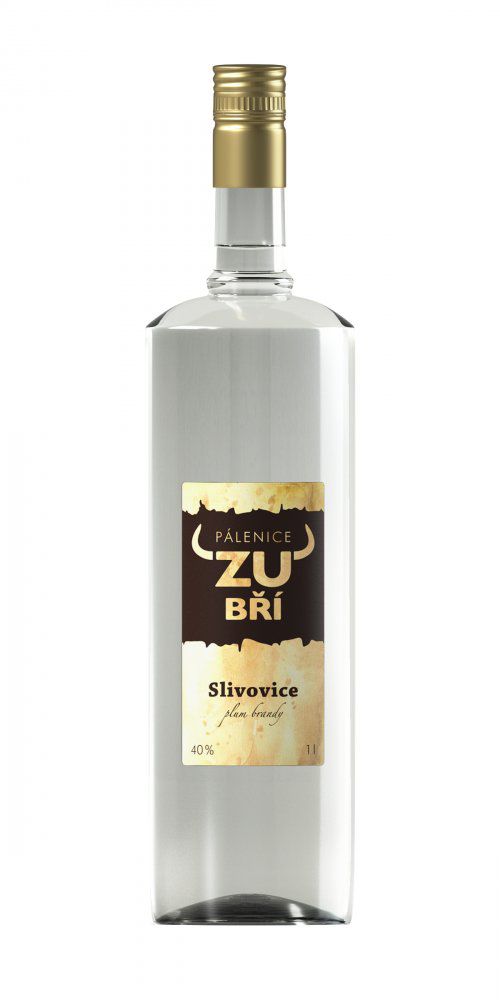 Slivovice Zubří 0,5l 40%