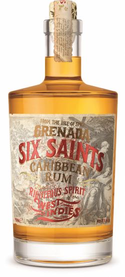 Six Saints Caribbean Rum 41,7 % 0,7 l