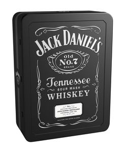 Jack Daniel´s Jack Daniel's Black 40 % 0,7 l ( dárkové balení v plechu )