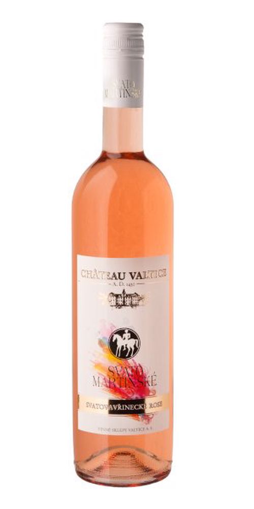 Chateau Valtice SVATOMARTINSKÉ Svatovavřinecké Rosé Jakostní 2020 0,75l 11%