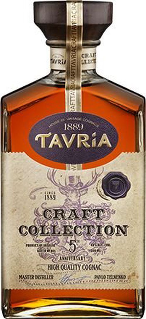 Brandy Tavria Craft Collection VSOP 5y 0,5l 40%