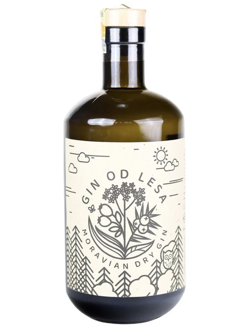 TŌSH Distillery Olomouc Tōsh Gin od lesa 45% 0,7l