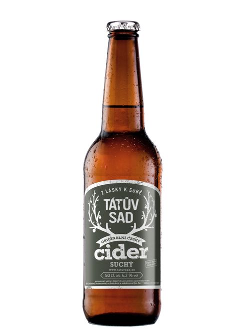 Tátův sad Cider Suchý 6,2% 0,5l