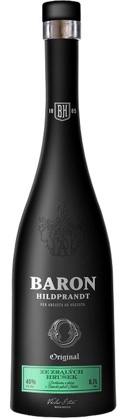 Baron Hildprandt ze zralých hrušek 40 % 0,7 l