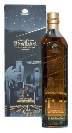 Johnnie Walker Blue Label Los Angeles Hollywood 40 % 0,75 l